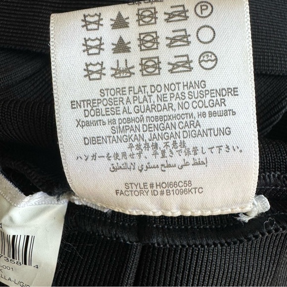 Hervé Léger Rebeca Peplum Bandage Dress Size Large - Picture 10 of 15